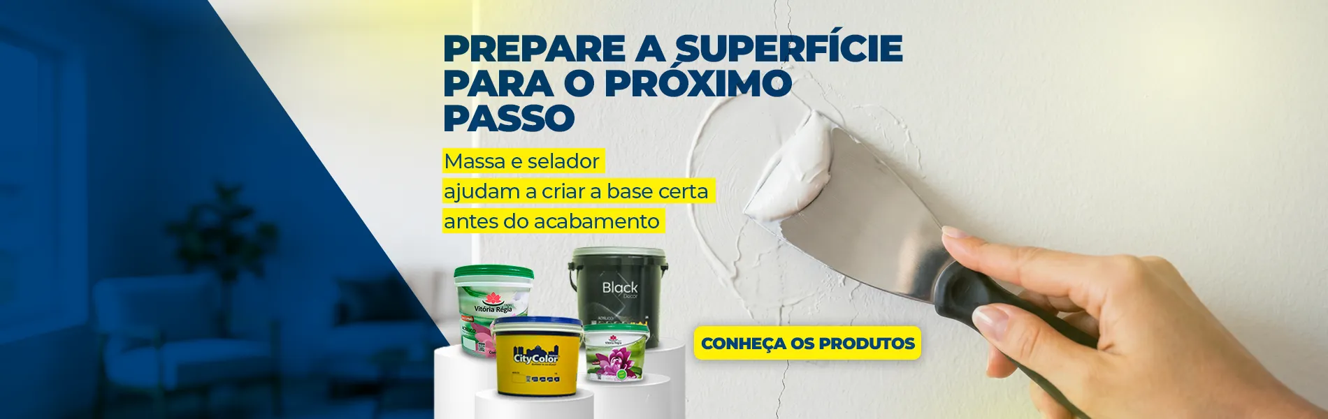 Prepare a superfície